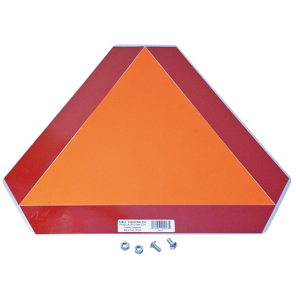 Slow Moving Vehicle Sign John Deere: Jd5929 Tca12058 751-900
